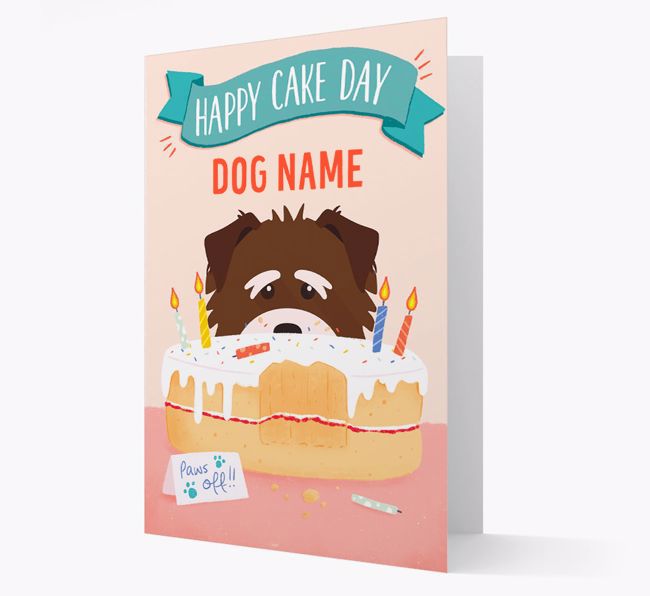 Happy Cake Day: Personalised {breedFullName} Card